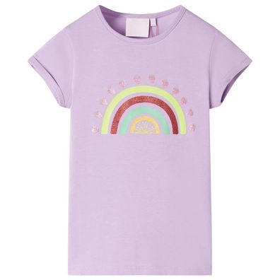 Kinder-T-Shirt Lila 104