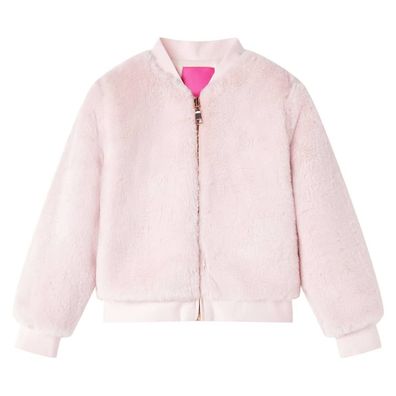 Kinderjacke Kunstpelz Zartrosa 116