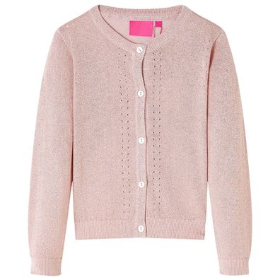 Kinder-Strickjacke Zartrosa 104