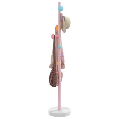 vidaXL Garderobenständer Rosa 172 cm Pulverbeschichtetes Eisen