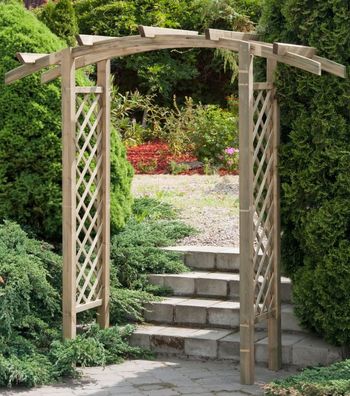 Pergola "Blauregen" gebogen - Abmessung: 220 x 80 x 215 cm (L x B x H)