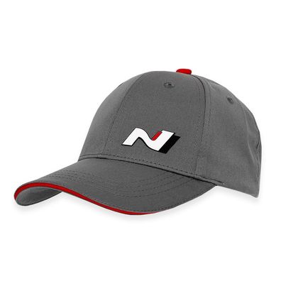 Original Hyundai N Basecap Cap Kappe Mütze Baseballcap grau HMD00581