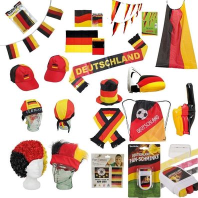 Fanartikel Deutschland EM 2024 Deko Flagge Fußball Fahne Auswahl