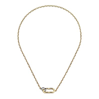 Gucci - YBB786671001 - Link to Love-Kettenhalskette aus Gelb- und Weißgold