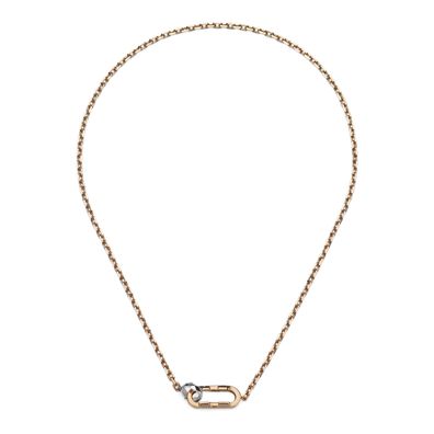 Gucci - YBB786671002 - Link to Love-Kettenhalskette aus Rosé- und Weißgold