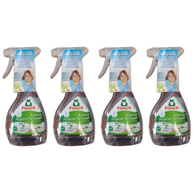 17,06EUR/1l 4 x Frosch K?chen Hygienereiniger Lebensmittelsichere Hygiene 300ml