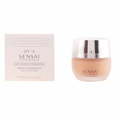 Flüssig-Make-up-Grundierung Cellular Performance Sensai CF24-Amber Beige Spf 15 (30