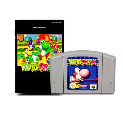 N64 Spiel YOSHI'S STORY + Anleitung