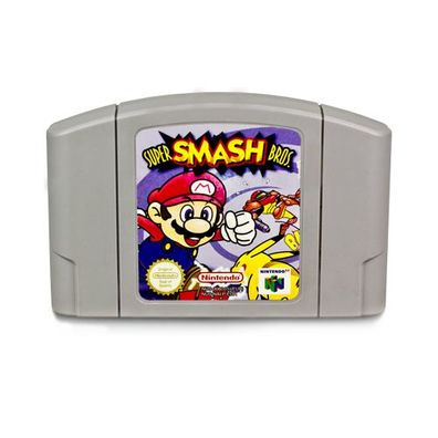 N64 Spiel Super Smash Bros