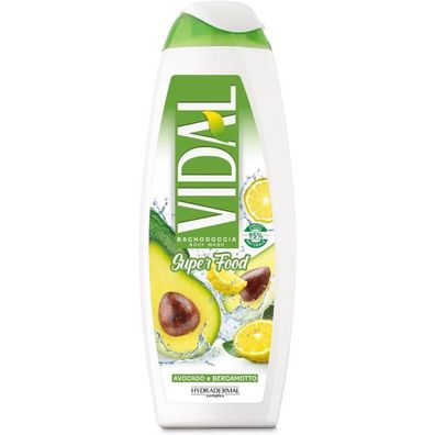 Vidal Super Food Schaumbad Avocado Bergamott 500ml