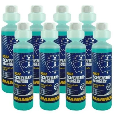 Mannol Scheiben Reiniger 1:100 8x250 ML