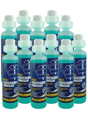 Mannol Scheiben Reiniger 1:100 11x250 ML