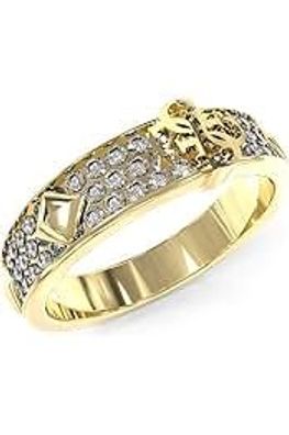 Ring Guess JUBR03285JWYG-56 größe Anillo Guess Mujer 4G Forever JUBR03285JWYG-56