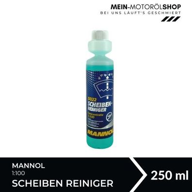 Mannol Scheiben Reiniger 1:100 250 ML