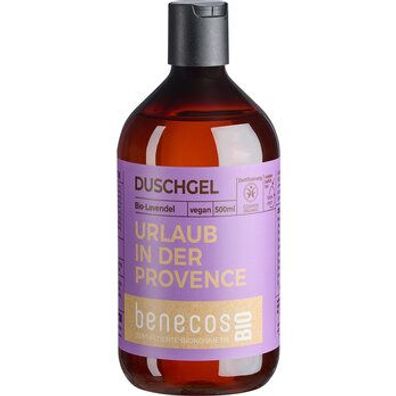 benecos 3x benecosBIO Duschgel BIO-Lavendel - URLAUB IN DER Provence 500ml