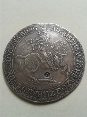 2 Löser 1662 zu 2 Taler Braunschweig Wolfenbüttel August der Jüngere 1635-66 - 56,57g