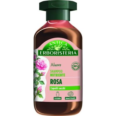 Antica Erboristeria Shampoo Nutriente al Profumi di Rosa Capelli secchi 250ml