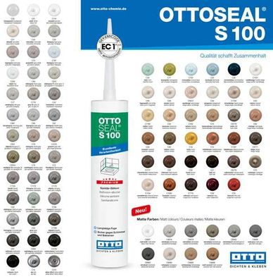 Ottoseal S100 Das Premium Sanitärsilikon 300ml