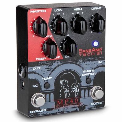 Tech21 MP40 Geddy Lee Signature Preamp Ltd Edition