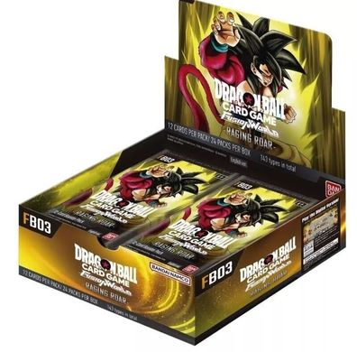 DRAGON BALL SUPER CARD GAME - FUSION WORLD FB03 Booster Display (24 PACKS) - EN