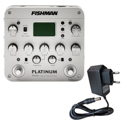 Fishman PRO-PLT-201 Platinum Pro EQ Vorverstärker mit Netzteil