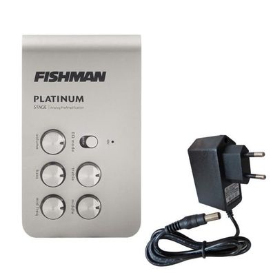 Fishman PRO-PLT-301 Platinum Stage EQ Vorverstärker mit Netzteil