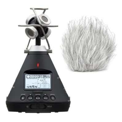 Zoom H3-VR 360 Grad Audio-Recorder mit Windschutz