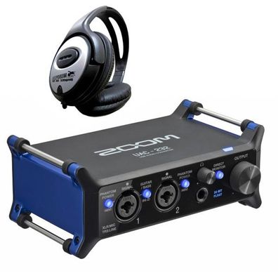 Zoom UAC-232 USB Audio Interface mit Kopfhörer