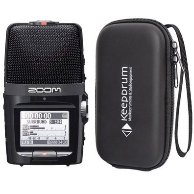 Zoom H2n Audio-Recorder mit Soft-Case Tasche