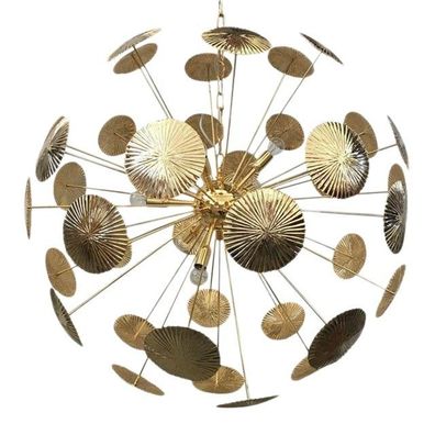 Contemporary Water-Lily Sputnik Sphere Chandelier by SimoEng