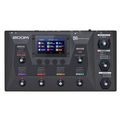 Zoom B6 Multieffekt-Prozessor für Bass