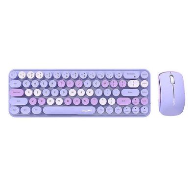 MOFII - SMK-676367 Purple - Tastatur- und Maus-Set