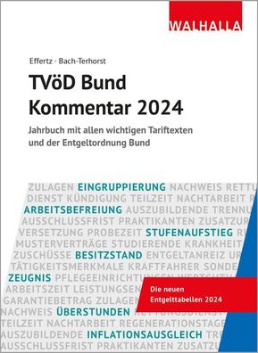 TV?D Bund Kommentar 2024: Jahrbuch mit allen wichtigen Tariftexten und der