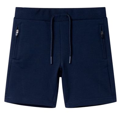 Kindershorts Marineblau 116