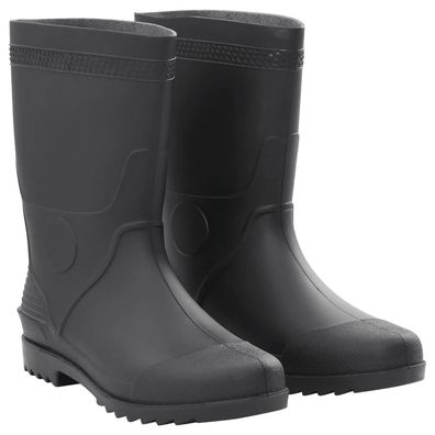 vidaXL Gummistiefel Schwarz Größe 45 PVC