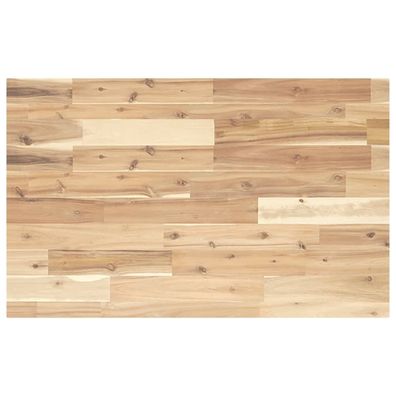 vidaXL Schreibtischplatte Unbehandelt 60x50x4 cm Massivholz Akazie