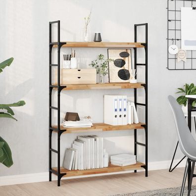 vidaXL Schweberegale 3 Stk. 80x20x4 cm Massivholz Akazie Ölbehandelt