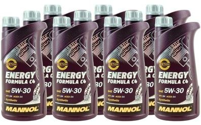 Mannol Energy Formula C4 5W-30 10x1 Liter