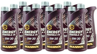 Mannol Energy Formula C4 5W-30 11x1 Liter