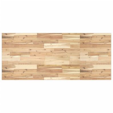 vidaXL Schreibtischplatte Unbehandelt 120x60x2 cm Massivholz Akazie