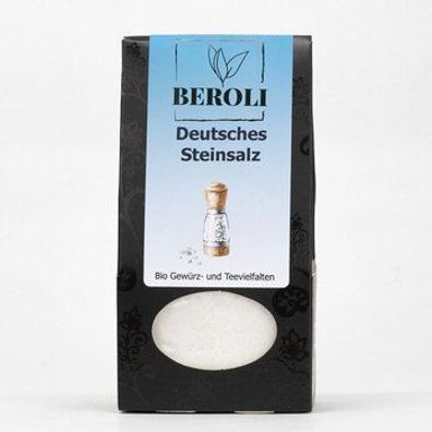 Bio Beroli 6x Gourmetsalz Deutsches Steinsalz Beroli 150g