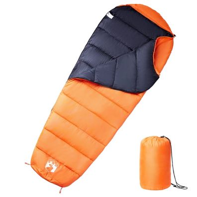 vidaXL Mumienschlafsack für Erwachsene Camping 3 Jahreszeiten