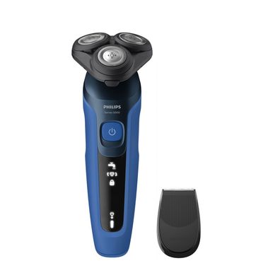 Philips S5466/17 Shaver Series 5000 Wet &amp Dry Elektrisch Scheerapparaat Zwart/Bl