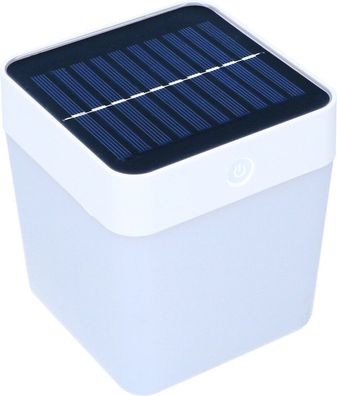 Grundig Solar Lamp Tuinverlichting op Zonne Energie Wit/Oranje/Blauw/Groen Licht T