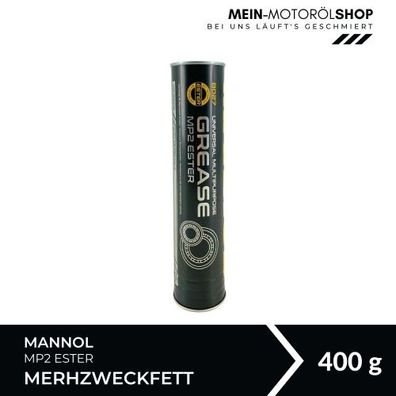 Mannol Universal Multipurpose Grease MP2 Ester Mehrzweckfett Lithium 400 Gramm