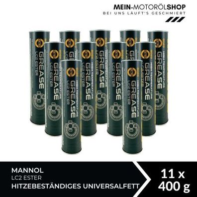 Mannol High Temperature Grease LC2 hitzebeständiges Universalfett Lithium 11x40