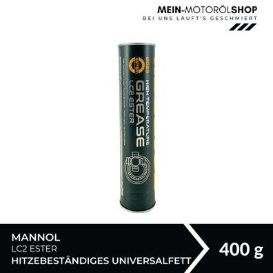 Mannol High Temperature Grease LC2 Ester hitzebeständiges Universalfett Lithium 400 G