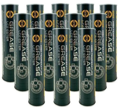 Mannol High Temperature LC2 hitzebeständiges Universalfett Lithium 12x400 Gramm