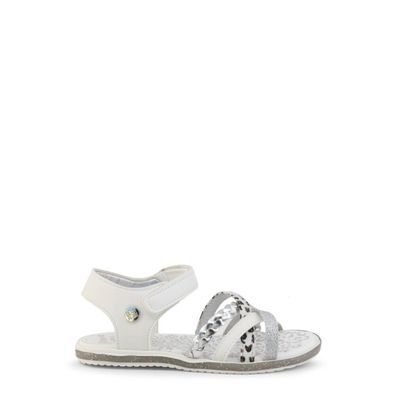 Shone - Schuhe - Sandalette - 7193-021-WHITE - Kinder - white, ilver