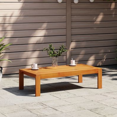 vidaXL Gartentisch 100x50x27 cm Massivholz Akazie